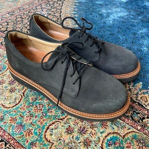 Suede Samuel Hubbard Women’s Walking Shoes Dark Grey, Charcoal 6.5